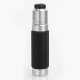 Authentic Wismec Reuleaux RX Machina Mod + Guillotine RDA Kit - Knurled Blackout, Stainless Steel + Resin, 1 x 18650 / 20700
