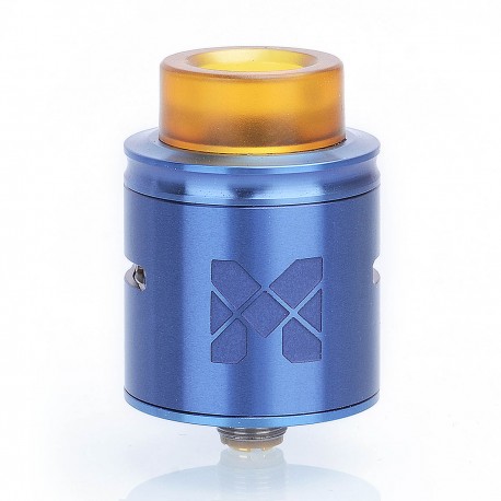 Authentic VandyVape MESH RDA Rebuildable Dripping Atomizer w/ BF Pin - Blue, Stainless Steel, 24mm Diameter