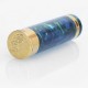 Authentic Smokjoy Honor Hybrid Mechanical Mod - Blue, Brass + Resin, 1 x 18650