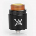 Authentic GeekVape Athena Squonk RDA Rebuildable Dripping Atomizer w/ BF Pin - Black, Stainless Steel, 24mm Diameter