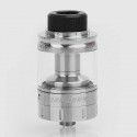 Authentic Augvape Boreas V2 RTA Rebuildable Tank Atomizer - Silver, Stainless Steel, 5ml, 24mm Diameter
