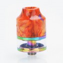 Authentic Oumier Wasp Nano RDTA Rebuildable Dripping Tank Atomizer - Random Color, Stainless Steel + Resin, 2ml, 22mm Diameter