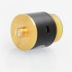 Authentic Advken Artha RDA Rebuildable Dripping Atomizer w/ BF Pin - Black, Stainless Steel, 24mm Diameter