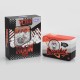Authentic Sigelei Vo Moon Box 200W Mod + Moonshot RDTA Kit - Orange, 2 x 18650, 2ml, 24mm Diameter