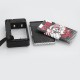 Authentic Sigelei Vo Moon Box 200W Mod + Moonshot RDTA Kit - Black A, 2 x 18650, 2ml, 24mm Diameter