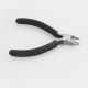 Authentic Coil Father Diagonal Cutter Pliers for DIY Coil Building - Black, Stainless Steel