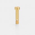 Authentic GAS Mods Replacement BF Bottom Feeder Squonk Pin for Nixon V1.5 RDTA - Gold, Stainless Steel