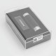 Authentic Wismec Reuleaux RX Machina Mechanical Mod - Knurled Blackout, Stainless Steel + Resin, 1 x 18650 / 20700