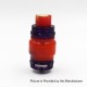 Authentic Iwodevape Replacement Drip Tip + Tank Tube Kit for SMOK TFV12 Prince Tank - Red, Epoxy Resin (2 PCS)