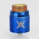 Authentic GeekVape Athena Squonk RDA Rebuildable Dripping Atomizer w/ BF Pin - Blue, Stainless Steel, 24mm Diameter