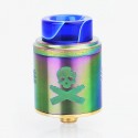 Authentic VandyVape Bonza RDA Rebuildable Dripping Atomizer w/ BF Pin - Rainbow, Stainless Steel, 24mm Diameter