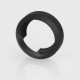 Authentic Gas Mods Decorative Ring w/ Heat Sink for 24mm Atomizer - Black, Stainless Steel, 30mm Outer Diameter