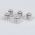Authentic Joyetech Ornate Atomizer Replacement MGS 316L Stainless Steel Coil Head - Silver, 0.15 ohm (60~180W) (5 PCS)