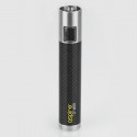 Authentic Aspire CF Unregulated Tube Mod - Black, Stainless Steel + Carbon Fiber, 1 x 18650