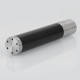 Authentic Aspire CF Unregulated Tube Mod - Black, Stainless Steel + Carbon Fiber, 1 x 18650