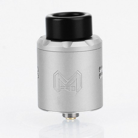 Authentic Digi Mesh Pro RDA Rebuildable Dripping Atomizer w/ BF Pin - Silver, Stainless Steel, 25mm Diameter