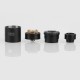 Authentic Digiflavor Mesh Pro RDA Rebuildable Dripping Atomizer w/ BF Pin - Black, Stainless Steel, 25mm Diameter
