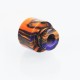 Authentic Vapjoy 510 Replacement Drip Tip for RDA / RTA / Sub Ohm Tank - Random Color, Resin, 13mm