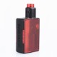 Authentic Vandy Vape Pulse BF Squonk Box Mod + Pulse 24 BF RDA Kit - Frosted Red, 8ml, 1 x 18650 / 20700, 24mm Diameter