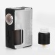 Authentic Vandy Vape Pulse BF Squonk Box Mod + Pulse 24 BF RDA Kit - Frosted White, 8ml, 1 x 18650 / 20700, 24mm Diameter