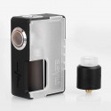 Authentic VandyVape Pulse BF Squonk Box Mod + Pulse 24 BF RDA Kit - Frosted White, 8ml, 1 x 18650 / 20700, 24mm Diameter