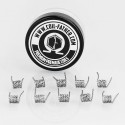 Authentic Coil Father Flat Twisted Coils Kanthal A1 Heating Wire - 0.2 x 0.8GA x 2, 0.36 Ohm (10 PCS)