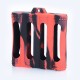 Authentic Iwodevape Protective Case Sleeve for Quad 18650 Batteries - Black + Red, Silicone