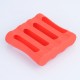 Authentic Iwodevape Protective Case Sleeve for Quad 18650 Batteries - Red, Silicone