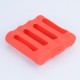 Authentic Iwodevape Protective Case Sleeve for Quad 18650 Batteries - Red, Silicone