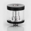 Authentic YC Siphon Tank Adapter for 18mm / 22mm / 24mm BF RDA / RTA - Black, Stainless Steel, 4ml, 24mm Diameter