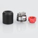 Authentic Vandy Vape Iconic RDA Rebuildable Dripping Atomizer w/ BF Pin - Black, Stainless Steel, 24mm Diameter