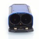 Authentic Wismec SINUOUS RAVAGE230 230W TC VW Mod + GNOME Evo Tank Kit - Black + Blue, 1~230W, 2 x 18650, 25mm Diameter