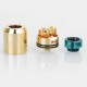 Authentic Vandy Vape Iconic RDA Rebuildable Dripping Atomizer w/ BF Pin - Gold, Stainless Steel, 24mm Diameter