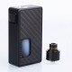 Authentic Hcigar Magic Box BF Squonk Mechanical Mod + Maze V1.1 RDA Kit - Black Carbon Fiber, 8ml, 1 x 18650, 22mm Diameter