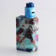 Authentic Aleader Funky Squonk Mechanical Box Mod + BF RDA Kit - Green, Resin + Stainless Steel, 7ml, 1 x 18650, 24mm Diameter