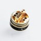 Authentic Cool Vapor Arthur RDA Rebuildable Dripping Atomizer w/ BF Pin - Black, Stainless Steel, 24mm Diameter