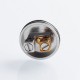 Authentic Coppervape Hippo RDA Rebuildable Dripping Atomizer w/ BF Pin - Silver, 316 Stainless Steel, 24mm Diameter