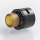 Authentic Coppervape Hippo RDA Rebuildable Dripping Atomizer w/ BF Pin - Black, 316 Stainless Steel, 24mm Diameter