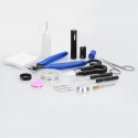 Authentic Coil Father X6S Tool Kit - Blue Camouflage, Pliers + Tweezers + Coil Jig + Screwdrivers + Scissors