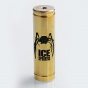 Authentic 5GVape Ice Spiders Hybrid Mechanical Mod - Brass, Brass, 1 x 18650 / 20700