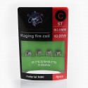 Authentic Demon Killer Raging Fire Coil C Ni80 Heating Wire - (0.1 x 0.3) x 8 + (0.1 x 5), 0.32 Ohm (4 PCS)