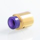 Authentic Hellvape Dead Rabbit SQ RDA Rebuildable Dripping Atomizer w/ BF Pin - Gold, Stainless Steel, 22mm Diameter