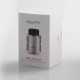 Authentic Vapefly Mesh Plus RDA Rebuildable Dripping Atomizer w/ BF Pin - Silver, Stainless Steel, 25mm Diameter