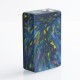 Authentic VBS Iron Surface Squonk Mechanical Box Mod - Blue, Resin, 7ml, 1 x 18650 / 20700
