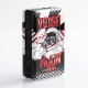 Authentic Sigelei Vcigo Moon Box 200W Box Mod - Black + Black Skull, Tinplate + PC + ABS, 2 x 18650