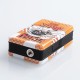 Authentic Sigelei Vcigo Moon Box 200W Mod - Orange, Tinplate + PC + ABS, 2 x 18650