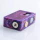 Authentic VBS Iron Surface Squonk Mechanical Box Mod - Purple, Resin, 7ml, 1 x 18650 / 20700