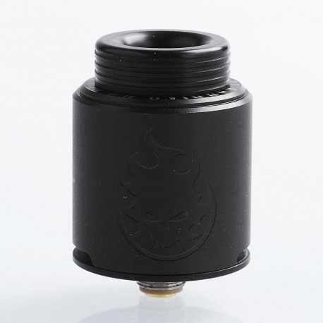 Authentic VandyVape Phobia RDA Rebuildable Dripping Atomizer w/ BF Pin - Black, Stainless Steel, 24mm Diameter