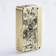 Authentic Dovpo M VV 300W Variable Voltage Box Mod Special Edition - Gold Gorilla, Zinc Alloy, 2 x 18650