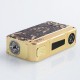 Authentic Dovpo M VV 300W Variable Voltage Box Mod Special Edition - Gold Samurai, Zinc Alloy, 2 x 18650
